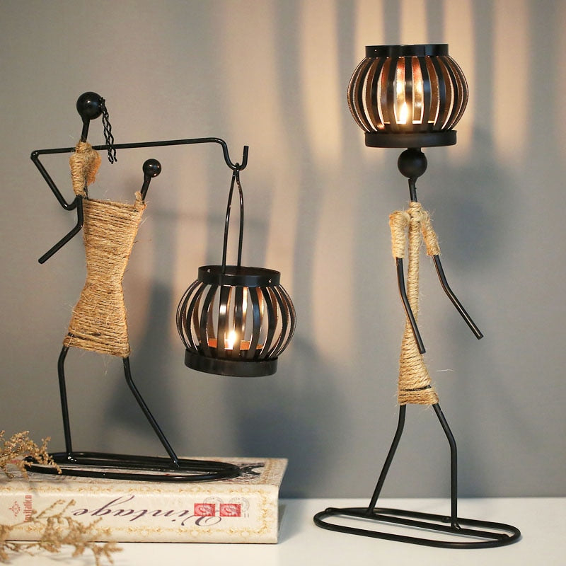 Nordic Metal Candlestick Nordic Metal Candlestick